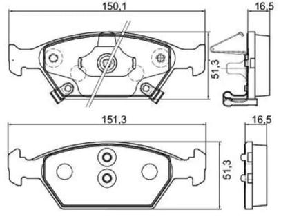 Imagem de Pastilha Freio Dianteira Honda City Fit 2009 2010 2011 2012