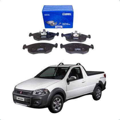 Imagem de Pastilha Freio Dianteira Punto Idea Palio Strada Doblo