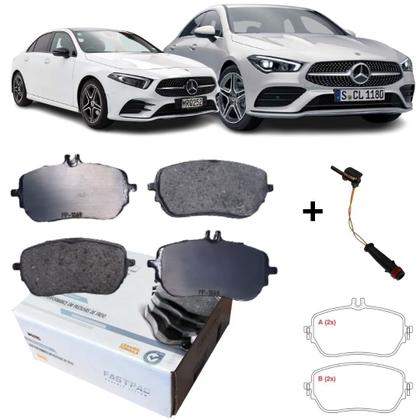 Imagem de Pastilha Freio Dianteira Tras+sensor Merc A200 2020 2021