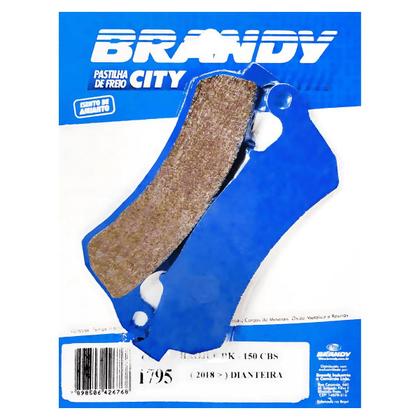 Imagem de Pastilha freio dianteiro city - haojue dk 150 cbs (d) / dr 160 (d) / dk 160 (d)