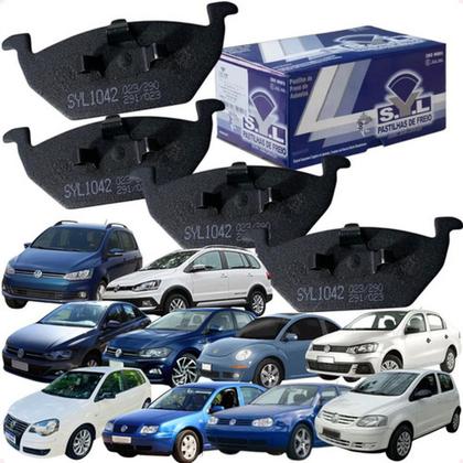 Imagem de Pastilha Freio Dianteiro Polo Fox Gol Up Virtus Golf Bora Syl 1042