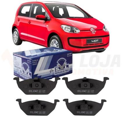 Imagem de Pastilha Freio Dianteiro Polo Fox Gol Up Virtus Golf Bora Syl 1042