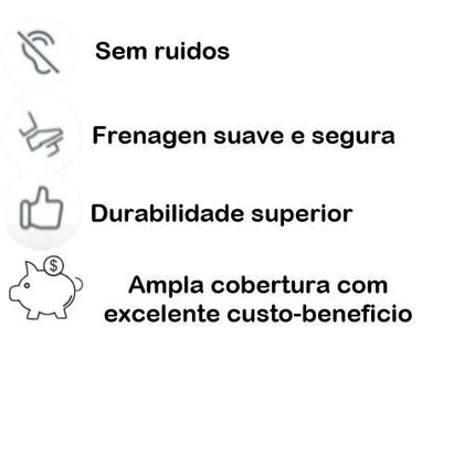 Imagem de Pastilha Freio Traseira Honda City Fit 2009 2010 2011 2012