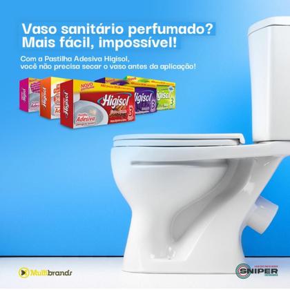 Imagem de Pastilha Sanitária Adesiva Leve 4 Pague 3 de Privada Higisol 9gr Lavanda