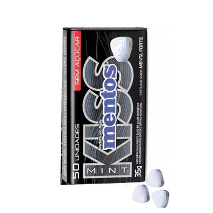 Imagem de Pastilha Sem Açúcar Mentos Kiss Xtreme Frozen - Latinha Pack 12 Unidades 35g