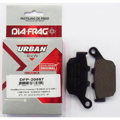 Imagem de Pastilha Traseira Dia-Frag Honda CB 300R CBR 250R DFP-20857