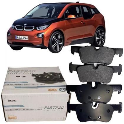 Imagem de Pastilhas Freio Traseira Cerâmica Bmw I3 Série 2 X1 Willtec