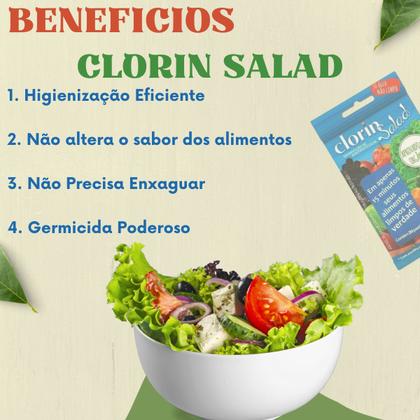 Imagem de Pastilhas Germicida Higieniza Frutas e Verduras Clorin Salad 