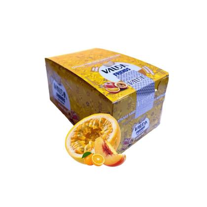 Imagem de Pastilhas Valda Friends Sabor Frutas Amarelas Mentoladas - Pote 6x50g