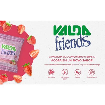 Imagem de Pastilhas Valda Friends Sem Acucar Sabor Morango 25g