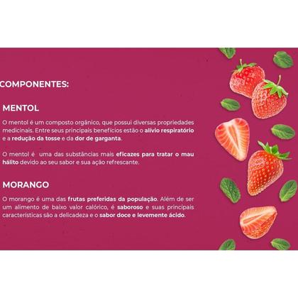 Imagem de Pastilhas Valda Friends Sem Acucar Sabor Morango 25g