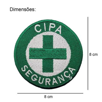Imagem de Patch Bordado Cipa Termocolante Aplique Unidade 8 cm 