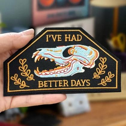 Imagem de Patch Bordado Retrô De Desenho Animado Termocolante Para Roupas, Bonés, Bolsas, Jaquetas,