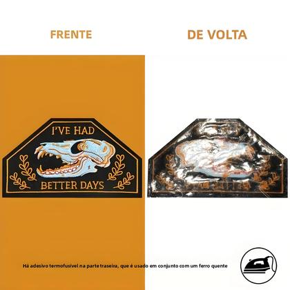 Imagem de Patch Bordado Retrô De Desenho Animado Termocolante Para Roupas, Bonés, Bolsas, Jaquetas,