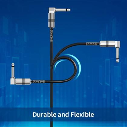 Imagem de Patch Cables JOYO CM-05 para pedal de efeito de baixo, 37 cm, 6 unidades