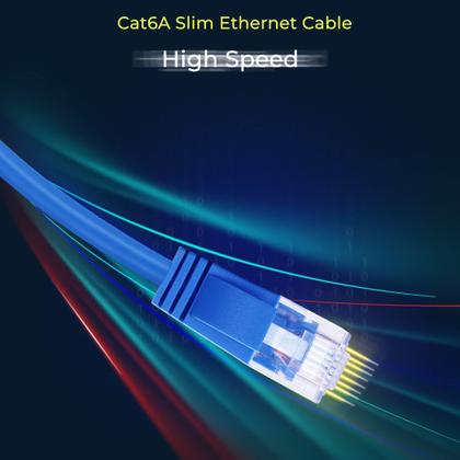 Imagem de Patch Cables Rapink Cat6a 0,15 m (pacote com 24) Suporte 10G