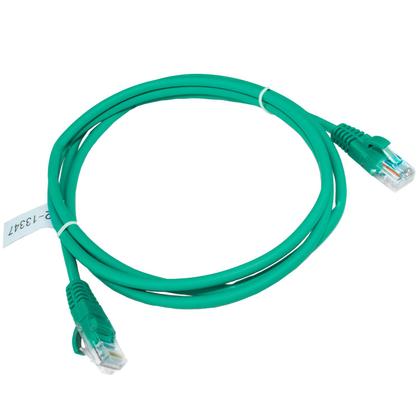 Imagem de Patch Cord Cat5e 100% Cobre 1,5m Homologado Anatel Verde