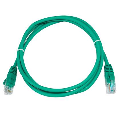 Imagem de Patch Cord Cat5e 100% Cobre 1,5m Homologado Anatel Verde