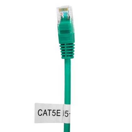 Imagem de Patch Cord Cat5e 100% Cobre 1,5m Homologado Anatel Verde