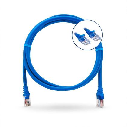 Imagem de Patch Cord Cat6 1,5M Utp ul Cabo Conexão De Rede Gigabit
