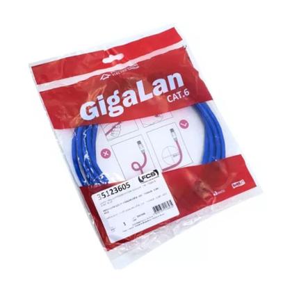 Imagem de Patch Cord Cat6 U/UTP CM 3,0 Metros Azul Gigalan Furukawa 35123605