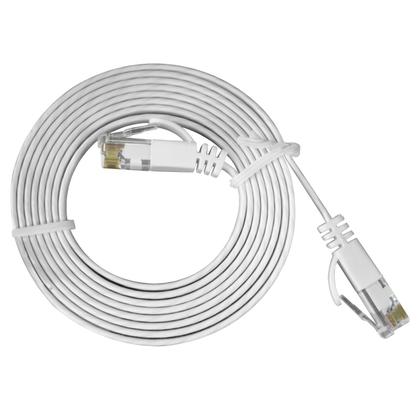 Imagem de Patch Cord Flat RJ45 Cat6 1,5m Branco - Pier