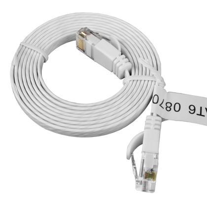 Imagem de Patch Cord Flat RJ45 Cat6 1,5m Branco - Pier