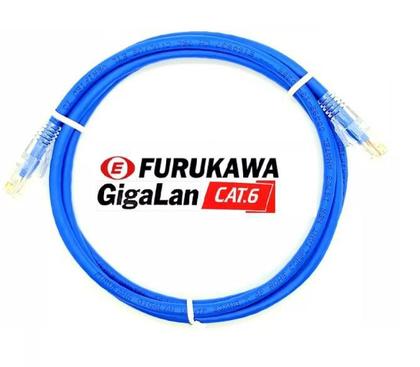 Imagem de Patch Cord Furukawa Gigalan Cat6 1,50 Mts Azul 35123222