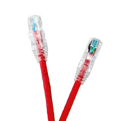 Imagem de Patch Cord RJ45 Cat6 0,5m SohoPlus Vermelho - Furukawa