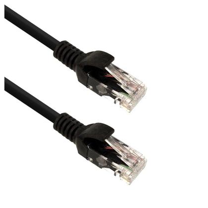 Imagem de Patch CORD U-UTP CAT.5E CMX T568A-B 0.5 Metro Preto 35104006