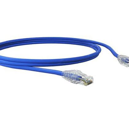 Imagem de Patch CORD U/UTP CAT6 CMX 2,5M T568A/B AZUL Sohoplus