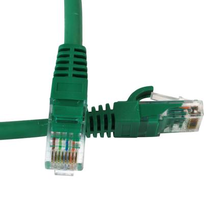 Imagem de Patch Cord UTP Cat6 100% Cobre 0,5m Flexível Homologado Anatel - Verde