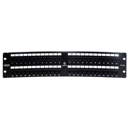Imagem de Patch Panel 48p Cat5e 10008920 Maxi Telecom