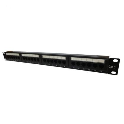 Imagem de Patch panel cat.6 24 portas seccon wt-2178c-110-24p
