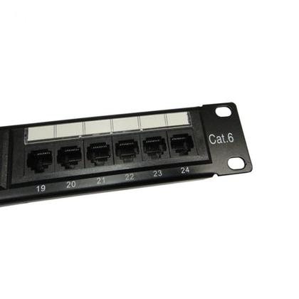 Imagem de Patch panel cat.6 24 portas seccon wt-2178c-110-24p