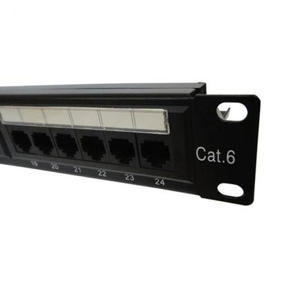 Imagem de Patch panel cat.6 24 portas seccon wt-2178c-110-24p