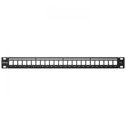 Imagem de Patch panel descarregado 24 portas ppd24 intelbras