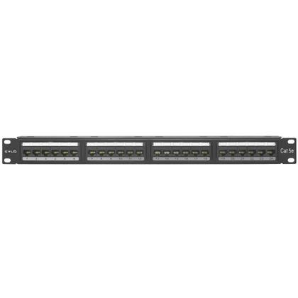 Imagem de Patch Panel Evus Cat5e 24 Portas Ev-pp-5e-24