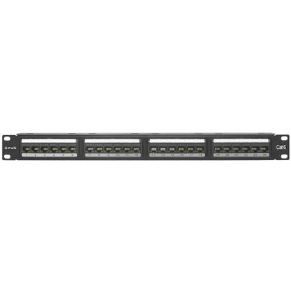 Imagem de Patch Panel Evus Cat6 24 Portas Ev-Pp-6-24