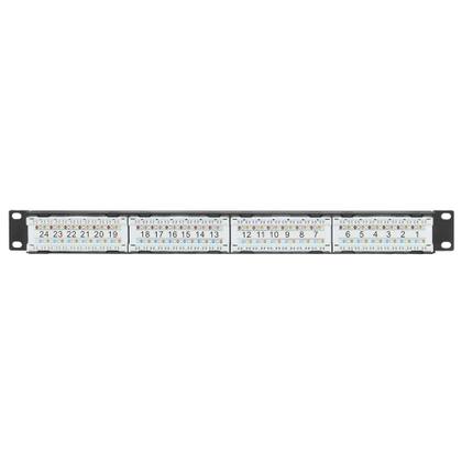 Imagem de Patch Panel Evus Cat6 24 Portas Ev-Pp-6-24