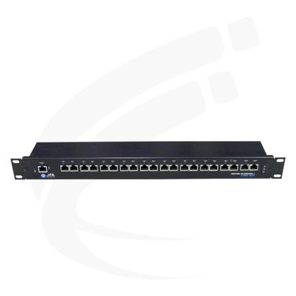 Imagem de Patch Panel PoE JFA Gigabit 10 Portas Gerenciável