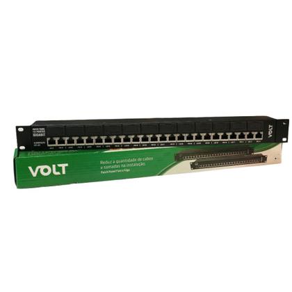 Imagem de Patch Panel PoE Volt Gigabit 12 Portas ( Pino P8 )