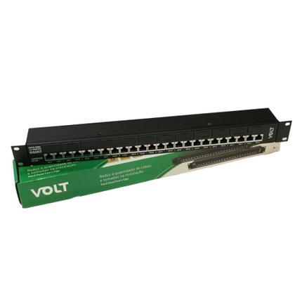Imagem de Patch Panel PoE Volt Gigabit 12 Portas ( Pino P8 )