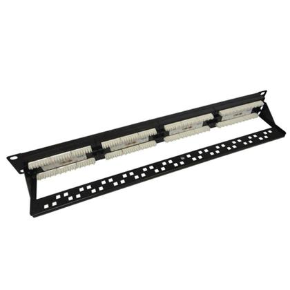 Imagem de Patch Panel Seccon Cat.6, 24 Portas, com Guia - WT-2178C-110-24P