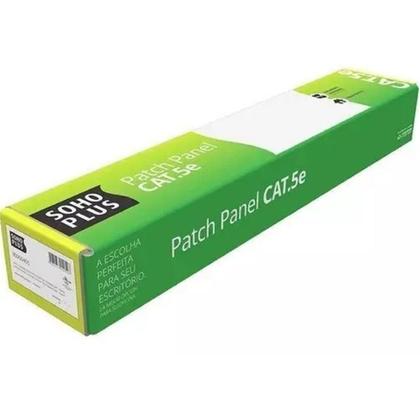 Imagem de Patch Panel Sohoplus Cat5e 24p T568a/b