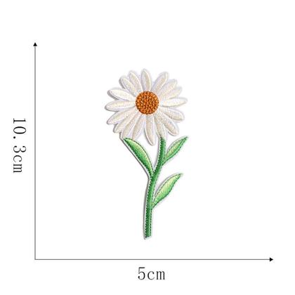 Imagem de Patches bordados Dzyoleize, estilos variados para roupas, 39 unidades