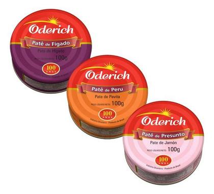 Imagem de Pate De Peru Oderich Enlatado 100g