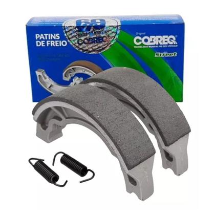 Imagem de Patim Lona de Freio Original Cobreq Yamaha DT, RD, RX e TT