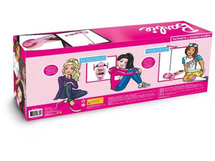 Imagem de Patinete Barbie com 3 Rodas F0054-9 - Fun