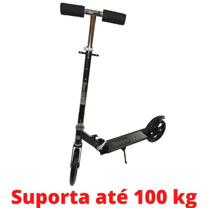 Imagem de Patinete Crianças Jovens e Adultos Ajustável Suporta até 100 Kg
